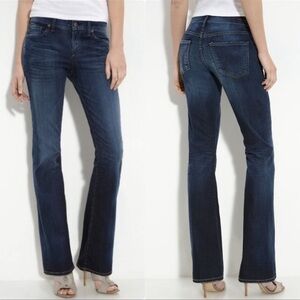Citizens Of Humanity Dita Mid Rise Straight Petite Bootcut Leg Jeans Size 30